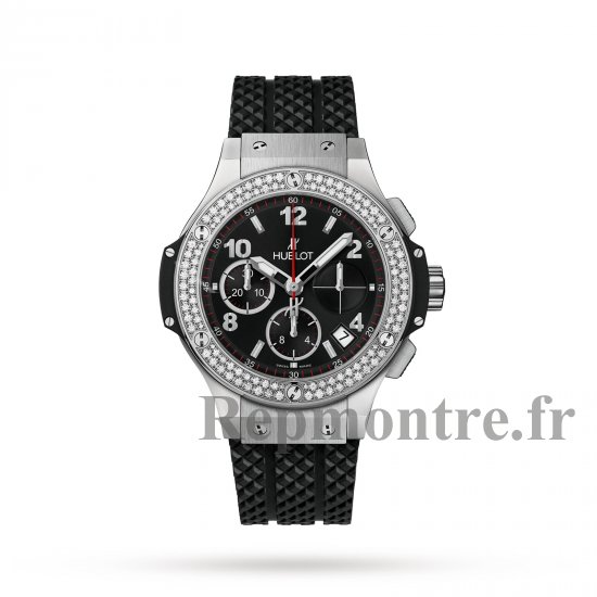 Hublot Big Bang Acier Diamants 41mm 341.SX.130.RX.114 - Cliquez sur l'image pour la fermer