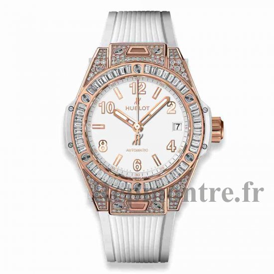 AAA de haute Réplique montre Hublot Big Bang UN Clic King Blanc Bijoux 39mm 465.OE.2080.RW.0904 - Cliquez sur l'image pour la fermer