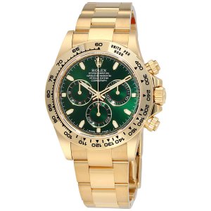 Rolex Cosmograph Daytona 116508 Montre noire de la mere de la perle 18k en or jaune