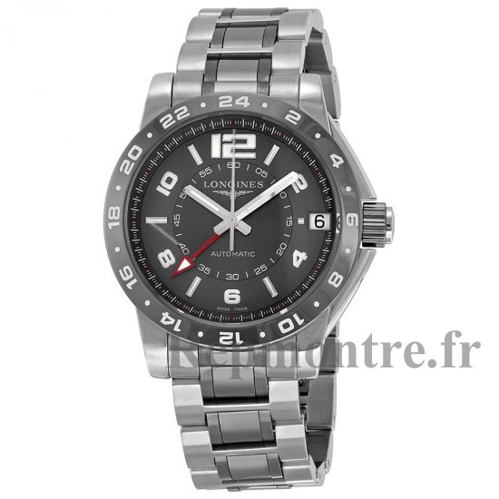 Réplique Longines Admiral GMT gris Dial Acier et Ceramic Montre Homme L3.669.4.06.7 - Cliquez sur l'image pour la fermer