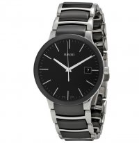 Rado Centrix Noir Dial et Noir Ceramic Réplique Montre R30934162