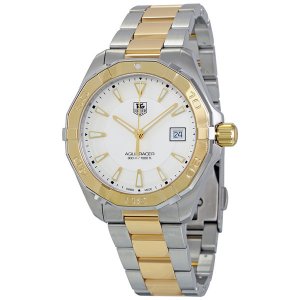 Tag Heuer Aquaracer Argent Opalin Cadran Deux tons WAY1120.BB0930 Homme Réplique Montre