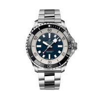 Breitling Superocean Automatique 44 Acier inoxydable Bleu Replique montre A17376211C1A1