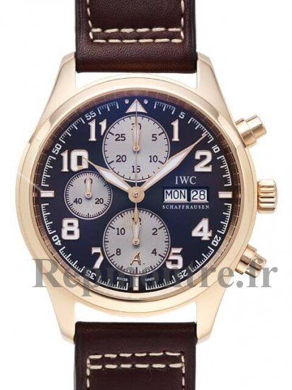 IWC Montres d Aviateur Chrono-automatique Antoine de Saint Exupery IW371711 Réplique - Cliquez sur l'image pour la fermer