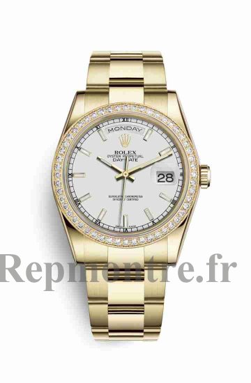 Réplique montre Rolex Day-Date 36 jaune 18 ct 118348 m118348-0098 - Cliquez sur l'image pour la fermer
