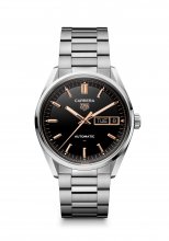 TAG Heuer Carrera Day Date Bracelet en acier inoxydable noir WDA2111.BA0043