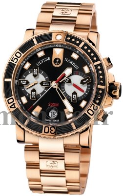 Réplique Ulysse Nardin Maxi Marine Diver Chronographe 8006-102-8M/92 - Cliquez sur l'image pour la fermer