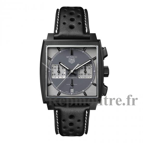 TAG Heuer Monaco Chronographe Night Driver 39mm Montre Replique Homme Gris CBL2181.FC6515 - Cliquez sur l'image pour la fermer