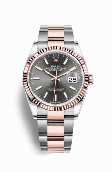 Réplique montre Rolex Datejust 36 Everose Roles 18 ct Everose 126231 m126231-0014