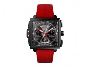 TAG Heuer Monaco Chronographe a rattrapante Racing Red CBW2181.FC8322