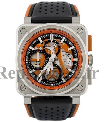 Bell & Ross BR 03-94 Aero GT Orange Réplique montre - Cliquez sur l'image pour la fermer