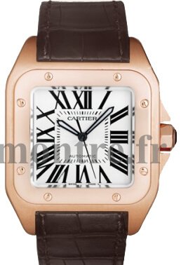 Réplique Montre Cartier Santos 100 Grand hommes W20095Y1 - Cliquez sur l'image pour la fermer