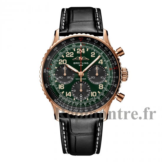 Breitling Navitimer Cosmanaute 41 mm edition limitee montre Copie homme vert RB12302A1L1P1 - Cliquez sur l'image pour la fermer