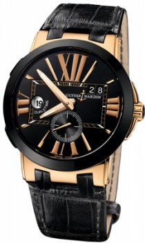 Réplique Ulysse Nardin Executive Dual Time 43mm hombres Montre 246-00/42