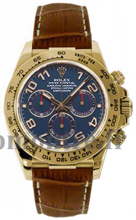 Réplique Rolex Oyster Perpetual Cosmograph Daytona 116518 Cadran Bleu - Cliquez sur l'image pour la fermer