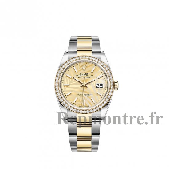 Replique Rolex Datejust 36 Yellow Rolesor Oystersteel 18 ct yellow gold M126283RBR-0024 - Cliquez sur l'image pour la fermer