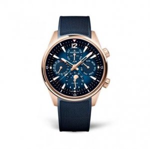 Copie de Jaeger-LeCoultre Polaris Perpetual Calendar Or rose Bleue Dial Q9082680