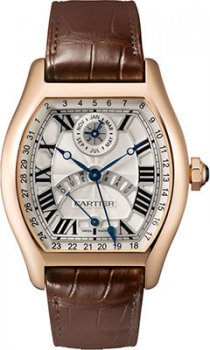 Réplique Cartier Tortue automatique Perpetual Calendar hommes Montre W1580045