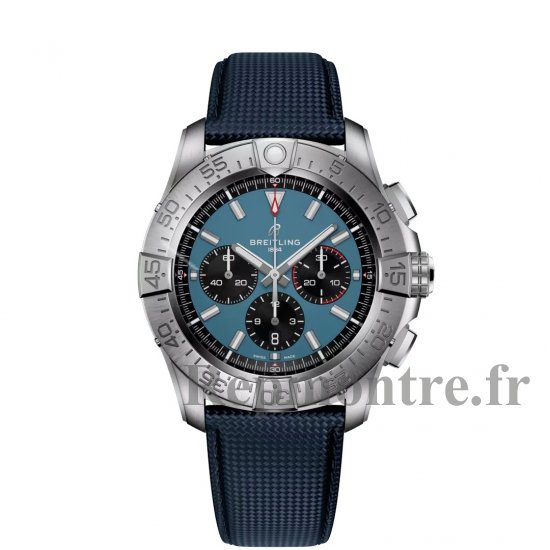 Breitling Super Avenger B01 Chronographe EB0148101C1X1 46mm Bracelet Titane Bleu - Cliquez sur l'image pour la fermer