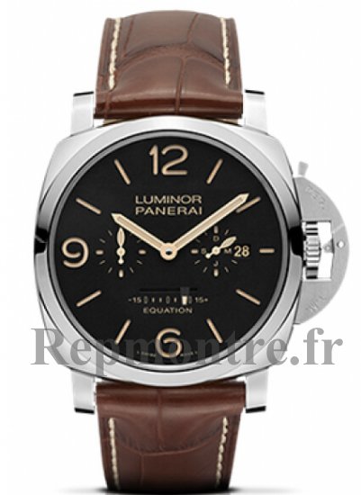 Réplique Panerai Luminor 1950 8 Days Equation du temps Acciaio PAM00601 - Cliquez sur l'image pour la fermer