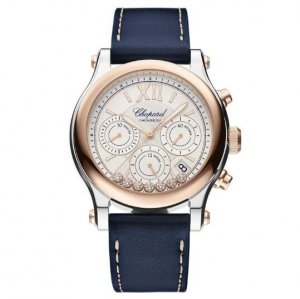 Copie de Chopard Happy Sport Chrono Diamants Automatique 40 mm 278615-6001
