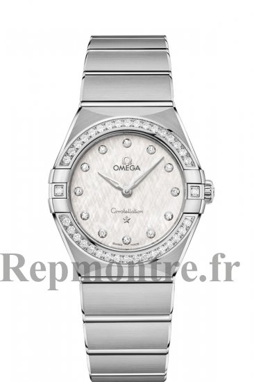 AAA Réplique Montre OMEGA Constellation Acier diamants 131.15.28.60.52.001 - Cliquez sur l'image pour la fermer