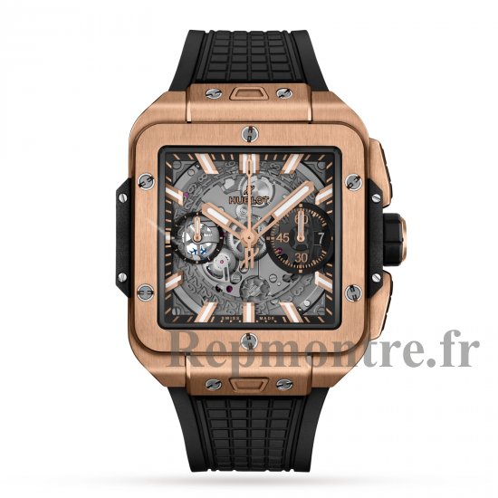 Hublot Square Bang Unico King Or 42 mm Replique montre pour homme 821.OX.0180.RX - Cliquez sur l'image pour la fermer