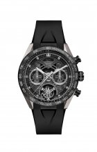 TAG Heuer Carrera Chronographe Tourbillon Extreme Sport Titane Forge Carbone Caoutchouc Noir CBU5080.FT6272