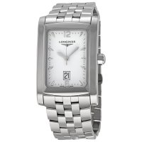 Réplique Longines DolceVita Cadran Blanc Acier Inoxydable Bracelet Montre Femme L5.686.4.16.6