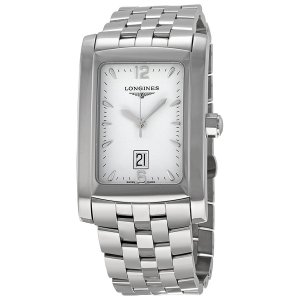 Réplique Longines DolceVita Cadran Blanc Acier Inoxydable Bracelet Montre Femme L5.686.4.16.6