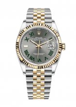 Replique Rolex Datejust 36 Rolesor Oystersteel and yellow gold M126233-0035 montre