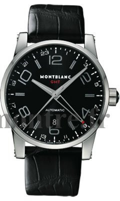 Montblanc TimeWalker GMT Automatique Montre Réplique 36065 - Cliquez sur l'image pour la fermer