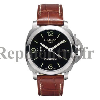 Réplique Panerai Luminor 1950 3 Days GMT Acier automatique 44mm PAM00320 - Cliquez sur l'image pour la fermer