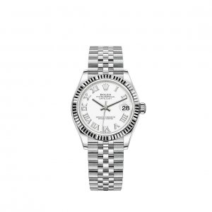 Réplique Rolex Datejust 31 montre Rolesor Oystersteel white gold M278274-0010