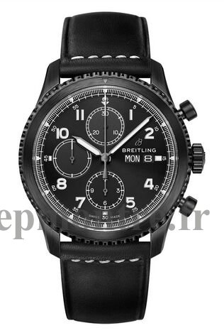 Réplique montre Breitling Navitimer 8 NoirAcier cuir noir M13314101B1X1 - Cliquez sur l'image pour la fermer