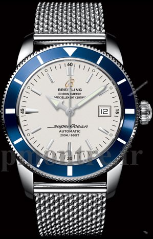 Réplique Breitling SuperOcean Heritage 42 Cadran Blanc Acier Hommes Montre A1732116/G717 - Cliquez sur l'image pour la fermer