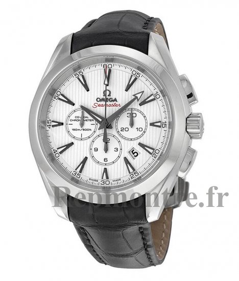 Réplique Omega Seamaster Aqua Terra Blanc Cadran Noir Cuir 231.13.44.50.04.001 - Cliquez sur l'image pour la fermer