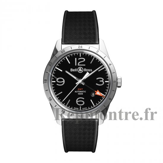 Réplique Bell & Ross Vintage Collection BR 123 GMT 24H - Cliquez sur l'image pour la fermer