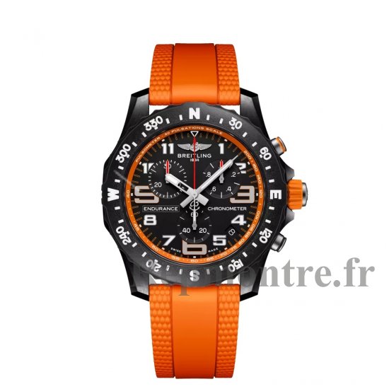 Breitling Endurance Pro 44 Orange X82310A51B1S2 - Cliquez sur l'image pour la fermer
