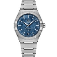 Montre Omega Constellation Master Chronometer 41 en acier inoxydable bleu meteorite 131.30.41.21.99.003