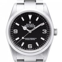 Réplique Rolex Explorer 114270-78690 Noir dial Hommes Automatique Montre