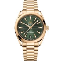 Omega Seamaster Aqua Terra 150M Master Chronometer 41 Moonshine Gold Bracelet Vert 220.50.41.21.10.001