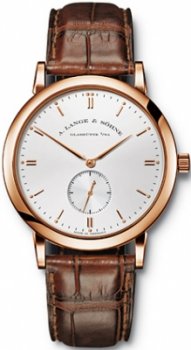 Réplique A.Lange & Sohne Saxonia Manual Wind 37mm Or rose 215.032