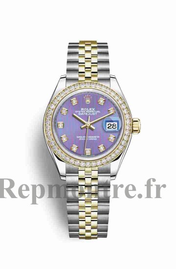 Réplique montre Rolex Datejust 28 Jaune Roles jaune 18 ct 279383RBR m279383rbr-0015 - Cliquez sur l'image pour la fermer