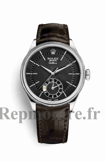 Réplique montre Rolex Cellini Dual Time m50529-0010 - Cliquez sur l'image pour la fermer