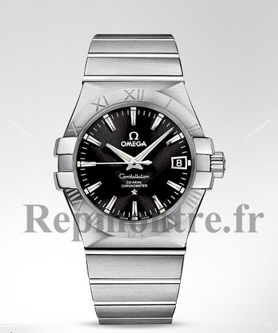 Réplique Omega Constellation hommes Automatique Noir Montre 123.10.35.20.01.001 - Cliquez sur l'image pour la fermer