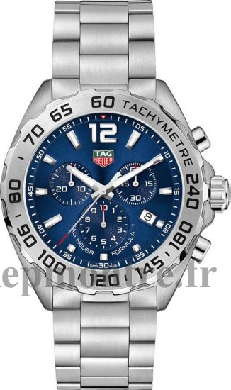 qualite superieure Réplique TAG Heuer Formula 1 Cadran bleu 43mm pour hommes CAZ101K.BA0842 - Cliquez sur l'image pour la fermer