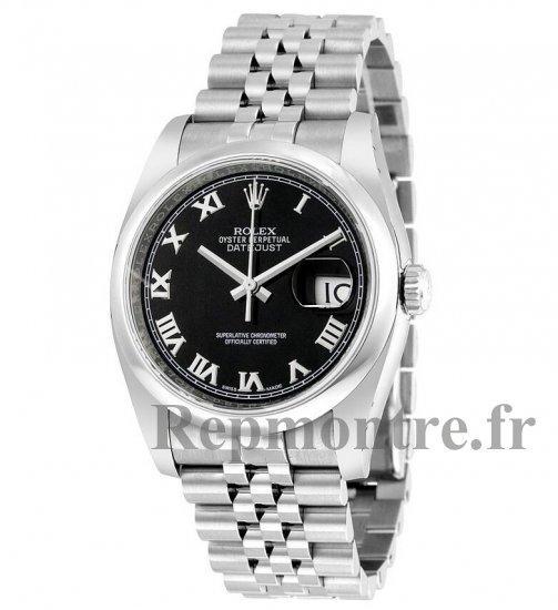 Réplique Rolex Datejust Noir Roman Cadran Jubile Bracelet 116200-BKRJ - Cliquez sur l'image pour la fermer