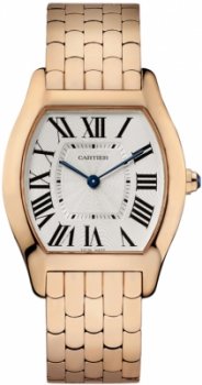 Réplique Cartier Tortue Medium Rose Or Dame Montre W1556366