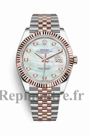 Réplique de montre Rolex Datejust 41 Everose Roles 18 ct Everose 126331 m126331-0014 - Cliquez sur l'image pour la fermer